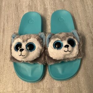 TY animal slippers